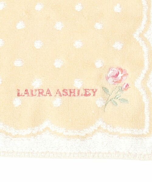 LAURA ASHLEY / ローラ アシュレイ ハンカチ | ドット柄タオルハンカチ 25cm | 詳細4