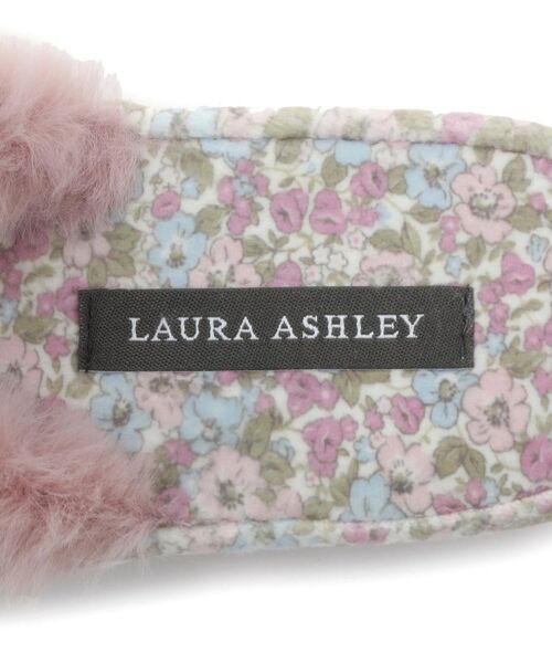 LAURA ASHLEY / ローラ アシュレイ インテリア・インテリア雑貨 | ふわふわフラワー柄スリッパ | 詳細6