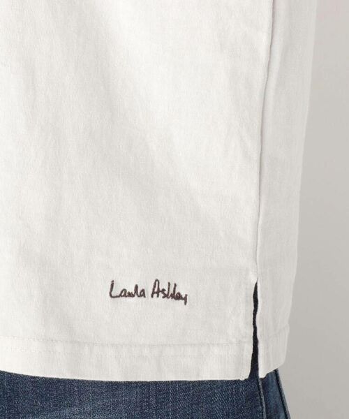 LAURA ASHLEY / ローラ アシュレイ Tシャツ | 製品染め　コットン半袖Tシャツ | 詳細9