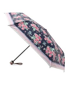 バンチェッド ロージズ柄 折りたたみ傘
