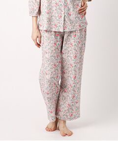 LAURA ASHLEY / ローラ アシュレイ ルームウェア | ロウェナ柄 ガーゼパンツ