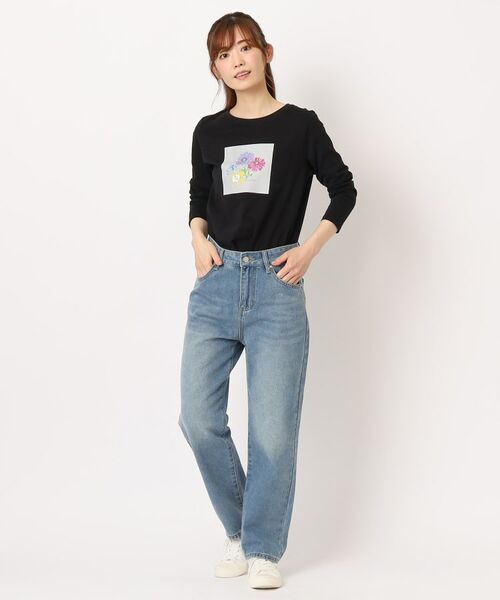 LAURA ASHLEY / ローラ アシュレイ カットソー | 【洗える】「ギリ―」プリントTシャツ | 詳細15