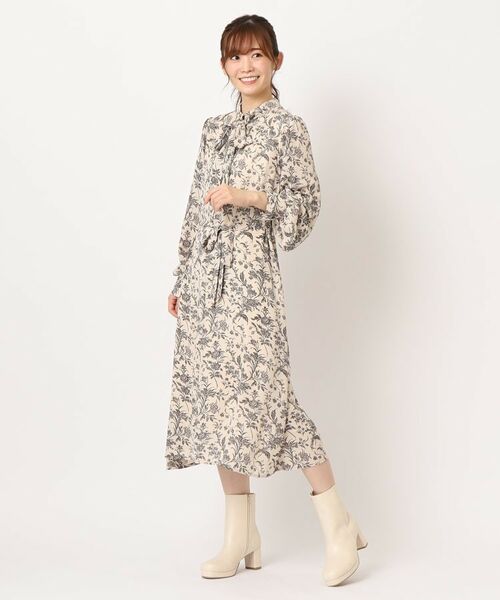 LAURA ASHLEY / ローラ アシュレイ ロング・マキシ丈ワンピース | 【70th記念/洗える/2WAY】「ロイド」リボンワンピース | 詳細26