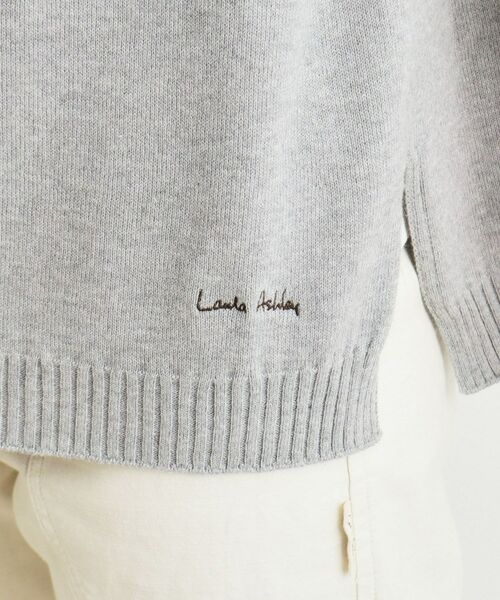 LAURA ASHLEY / ローラ アシュレイ ベスト | 【カラー追加／コットンカシミヤ／日本製／ワンマイルウエア】ニットベスト | 詳細19