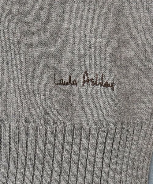 LAURA ASHLEY / ローラ アシュレイ カットソー | 【カラー追加／コットンカシミヤ／日本製／ワンマイルウエア】ニットプルオーバー | 詳細11
