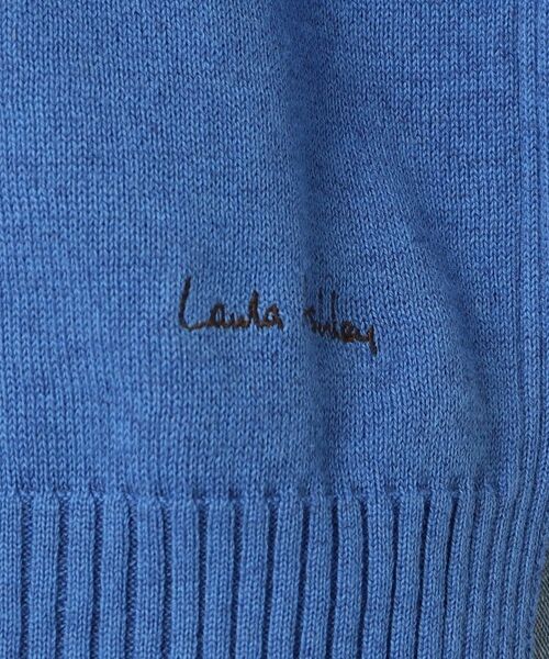 LAURA ASHLEY / ローラ アシュレイ カットソー | 【カラー追加／コットンカシミヤ／日本製／ワンマイルウエア】ニットプルオーバー | 詳細15