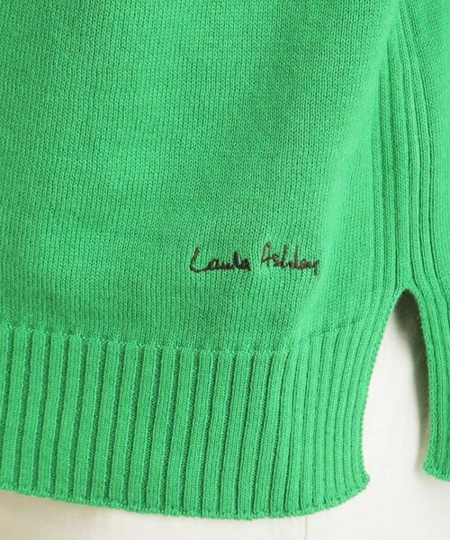 LAURA ASHLEY / ローラ アシュレイ カットソー | 【カラー追加／コットンカシミヤ／日本製／ワンマイルウエア】ニットプルオーバー | 詳細23