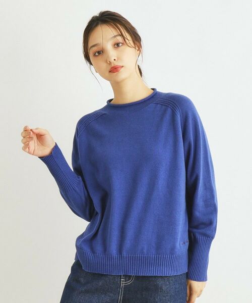 LAURA ASHLEY / ローラ アシュレイ カットソー | 【カラー追加／コットンカシミヤ／日本製／ワンマイルウエア】ニットプルオーバー | 詳細29