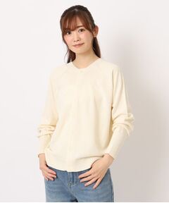 LAURA ASHLEY / ローラ アシュレイ カーディガン・ボレロ | 【カラー追加/コットンカシミヤ/日本製/ワンマイルウエア】カーディガン