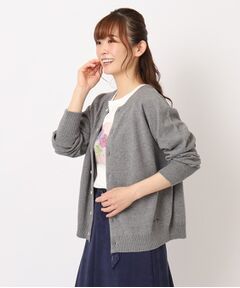 LAURA ASHLEY / ローラ アシュレイ カーディガン・ボレロ | 【カラー追加/コットンカシミヤ/日本製/ワンマイルウエア】カーディガン