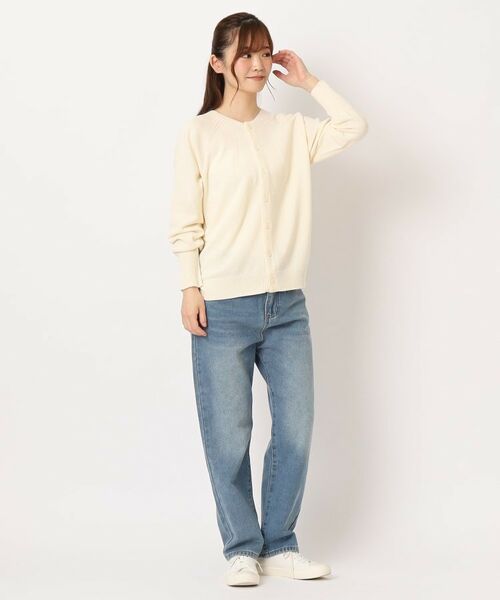 LAURA ASHLEY / ローラ アシュレイ カーディガン・ボレロ | 【カラー追加/コットンカシミヤ/日本製/ワンマイルウエア】カーディガン | 詳細10
