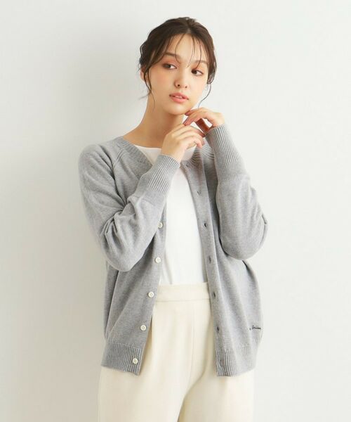 LAURA ASHLEY / ローラ アシュレイ カーディガン・ボレロ | 【カラー追加/コットンカシミヤ/日本製/ワンマイルウエア】カーディガン | 詳細22
