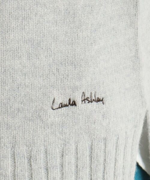 LAURA ASHLEY / ローラ アシュレイ ニット・セーター | 【カラー追加/日本製/ワンマイルウエア】ソフトウール混ベスト | 詳細22
