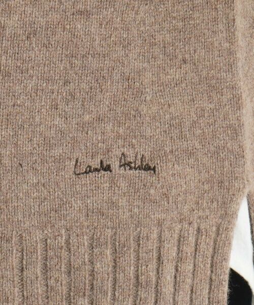 LAURA ASHLEY / ローラ アシュレイ ニット・セーター | 【カラー追加/日本製/ワンマイルウエア】ソフトウール混ベスト | 詳細26