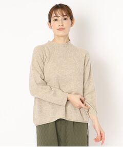 LAURA ASHLEY / ローラ アシュレイ ニット・セーター | 【カラー追加/日本製/ワンマイルウエア】ソフトウール混プルオーバー