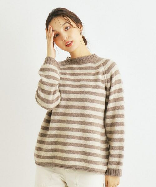 LAURA ASHLEY / ローラ アシュレイ カットソー | 【カラー追加/日本製/ワンマイルウエア】ソフトウール混プルオーバー | 詳細30