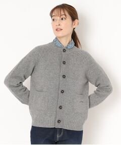 LAURA ASHLEY / ローラ アシュレイ ニット・セーター | 【カラー追加/日本製/ワンマイルウエア】ソフトウール混カーディガン