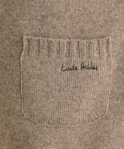 LAURA ASHLEY / ローラ アシュレイ ニット・セーター | 【カラー追加/日本製/ワンマイルウエア】ソフトウール混カーディガン | 詳細28