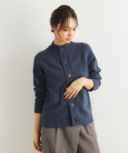 LAURA ASHLEY / ローラ アシュレイ ニット・セーター | 【カラー追加/日本製/ワンマイルウエア】ソフトウール混カーディガン | 詳細29