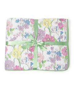 LAURA ASHLEY / ローラ アシュレイ インテリア・インテリア雑貨 | 【70周年セレブレーティングプリント】ギリー柄 キルトマルチカバー 250×200cm