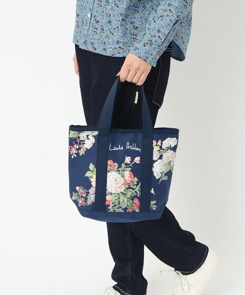 LAURA ASHLEY / ローラ アシュレイ トートバッグ | ローズモア柄 トートバッグ S | 詳細10