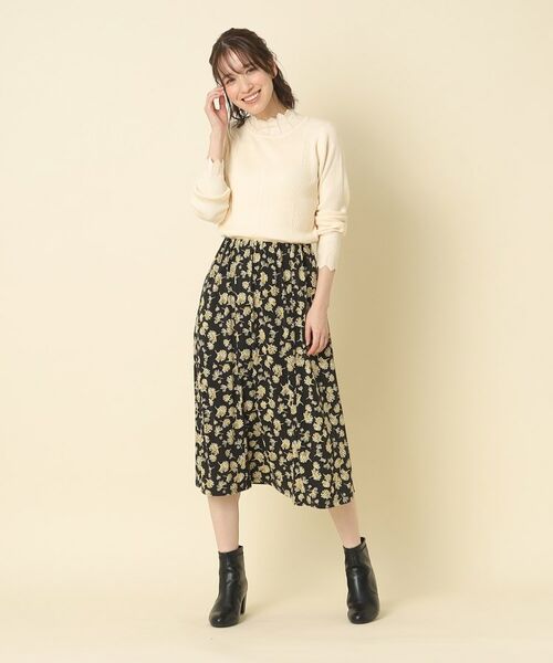 LAURA ASHLEY / ローラ アシュレイ スカート | 【大人気柄が復刻！！／WEB限定／同柄アイテムあり】カウスリップ柄スカート | 詳細9