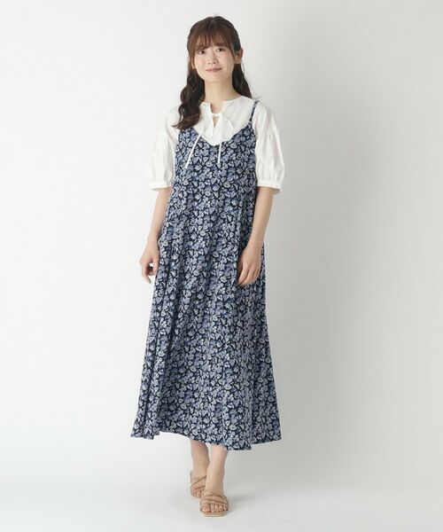 LAURA ASHLEY / ローラ アシュレイ ワンピース | 【同柄アイテムあり】コンフェッティ柄キャミワンピース | 詳細11