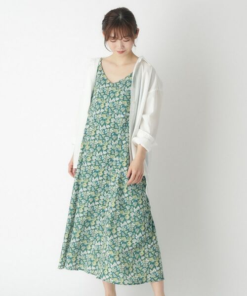 LAURA ASHLEY / ローラ アシュレイ ワンピース | 【同柄アイテムあり】コンフェッティ柄キャミワンピース | 詳細5