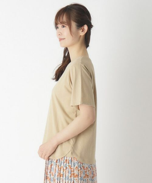 LAURA ASHLEY / ローラ アシュレイ Tシャツ | 【綿100％／ストレッチ】ベーシックTシャツ | 詳細14