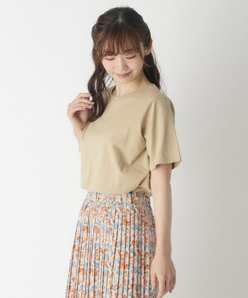 LAURA ASHLEY / ローラ アシュレイ Tシャツ | 【綿100％／ストレッチ】ベーシックTシャツ | 詳細6