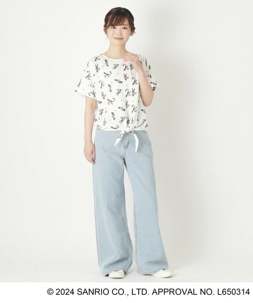 LAURA ASHLEY / ローラ アシュレイ Tシャツ | 【Hello Kitty×LAURA ASHLEY】コラボTシャツ | 詳細2