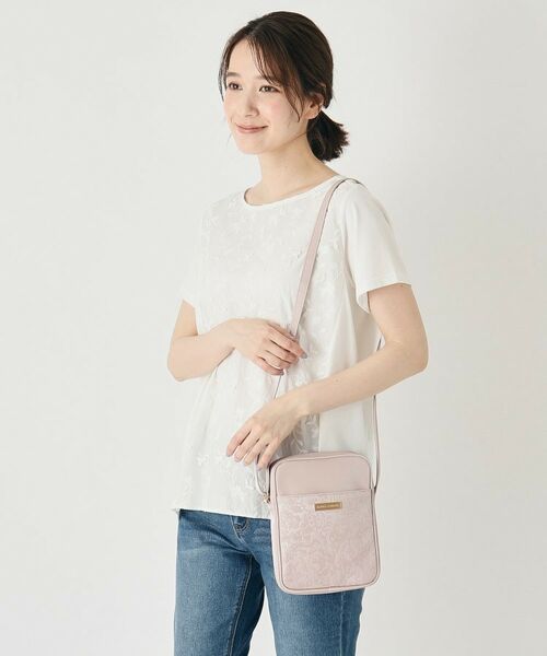 LAURA ASHLEY / ローラ アシュレイ ショルダーバッグ | ワイルド ローズ柄 ミニショルダー バッグ | 詳細3