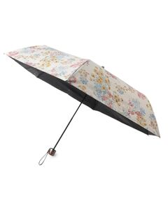 【UVカット/遮熱効果/晴雨兼用】メーガン柄 折りたたみ傘