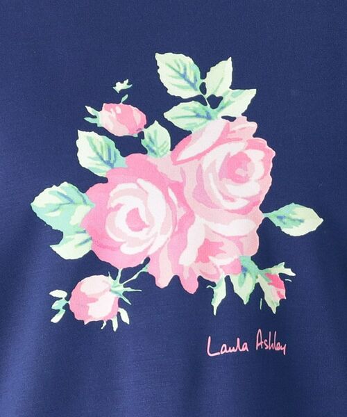 LAURA ASHLEY / ローラ アシュレイ Tシャツ | 【大人気！接触冷感/4color/Lサイズあり】バンバリー柄 プリントTシャツ | 詳細12