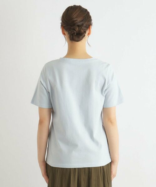 LAURA ASHLEY / ローラ アシュレイ Tシャツ | 【コットン100％】スキャタードプリントTシャツ | 詳細15