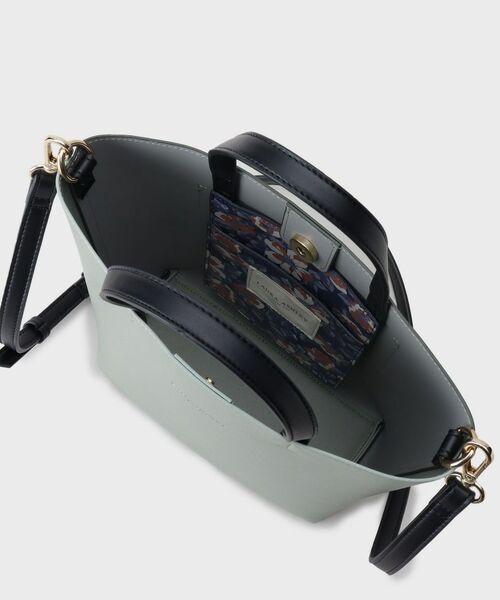 LAURA ASHLEY / ローラ アシュレイ トートバッグ | 【ショルダーストラップ付/合成皮革】縦型トートバッグ | 詳細27