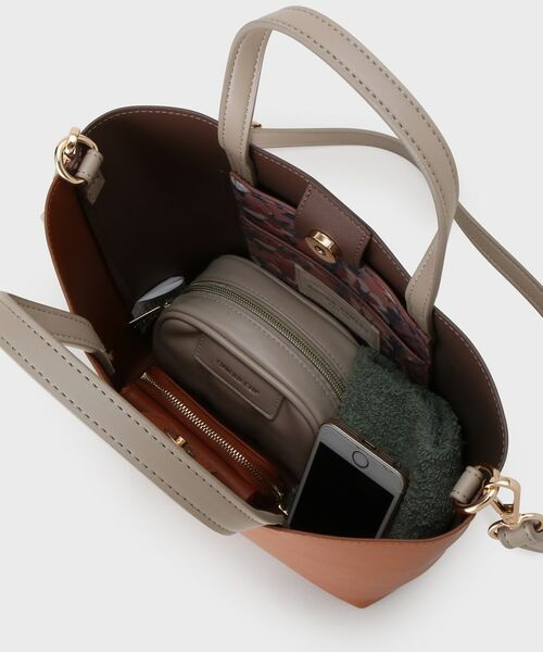 LAURA ASHLEY / ローラ アシュレイ トートバッグ | 【ショルダーストラップ付/合成皮革】縦型トートバッグ | 詳細29