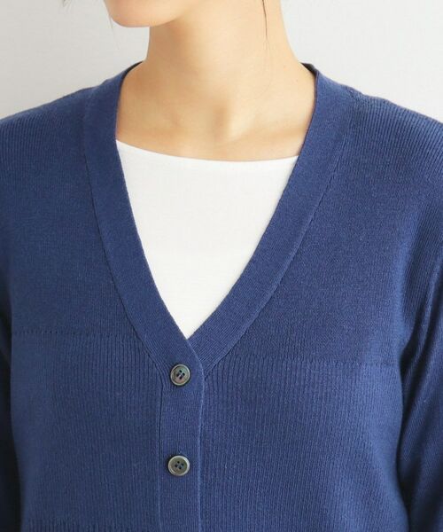 LAURA ASHLEY / ローラ アシュレイ カーディガン・ボレロ | 【ウール混】バックリボン ロングカーデ | 詳細24