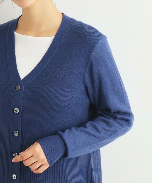 LAURA ASHLEY / ローラ アシュレイ カーディガン・ボレロ | 【ウール混】バックリボン ロングカーデ | 詳細26