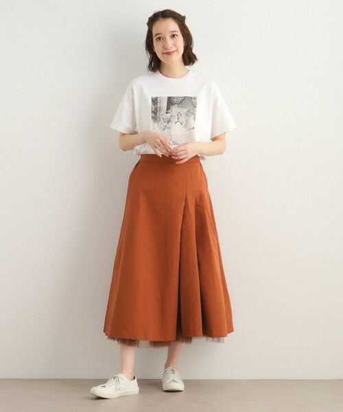 LAURA ASHLEY / ローラ アシュレイ Tシャツ | 【一部店舗限定カラーあり/大人気！日本製/Laura Ashley ヒストリーフォト】ガール フォトTシャツ | 詳細2