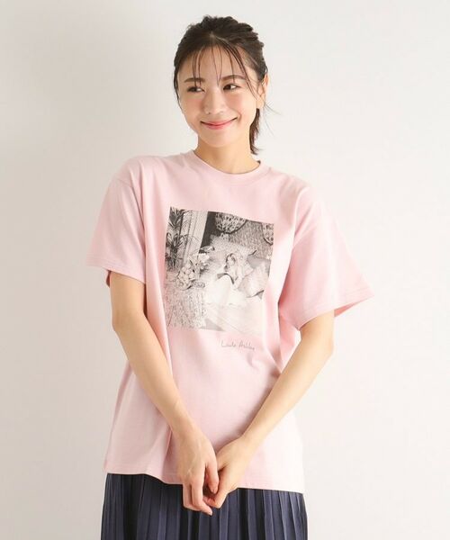 LAURA ASHLEY / ローラ アシュレイ Tシャツ | 【一部店舗限定カラーあり/大人気！日本製/Laura Ashley ヒストリーフォト】ガール フォトTシャツ | 詳細24