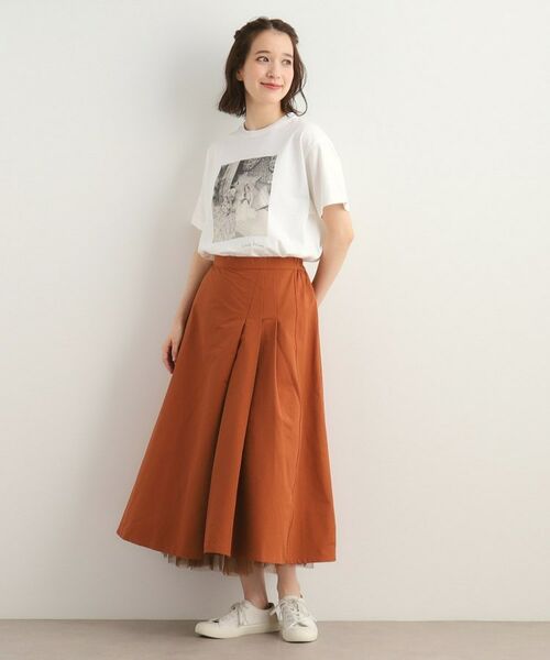 LAURA ASHLEY / ローラ アシュレイ Tシャツ | 【一部店舗限定カラーあり/大人気！日本製/Laura Ashley ヒストリーフォト】ガール フォトTシャツ | 詳細3