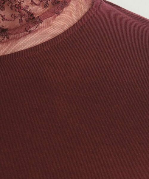 LAURA ASHLEY / ローラ アシュレイ カットソー | 【チュール付き】フライスカットソー | 詳細24