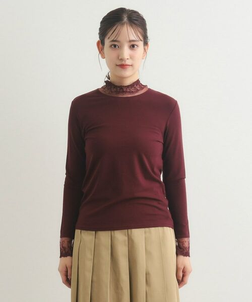 LAURA ASHLEY / ローラ アシュレイ カットソー | 【チュール付き】フライスカットソー | 詳細25