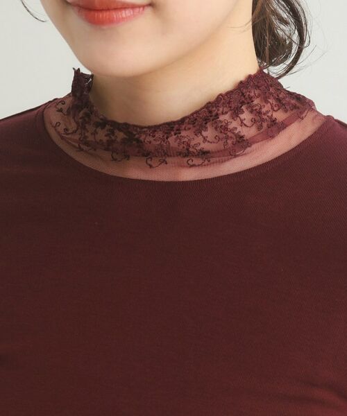 LAURA ASHLEY / ローラ アシュレイ カットソー | 【チュール付き】フライスカットソー | 詳細28