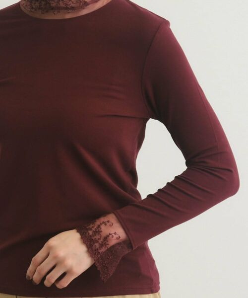 LAURA ASHLEY / ローラ アシュレイ カットソー | 【チュール付き】フライスカットソー | 詳細30