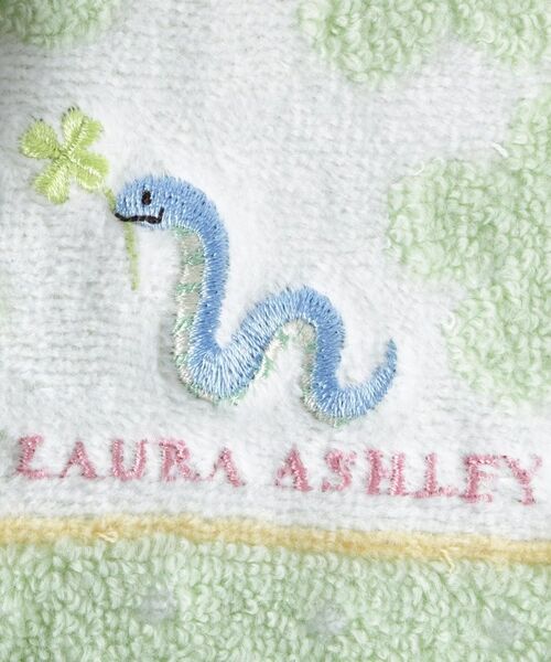 LAURA ASHLEY / ローラ アシュレイ ハンカチ | 干支刺繍 クローバータオルハンカチ | 詳細5