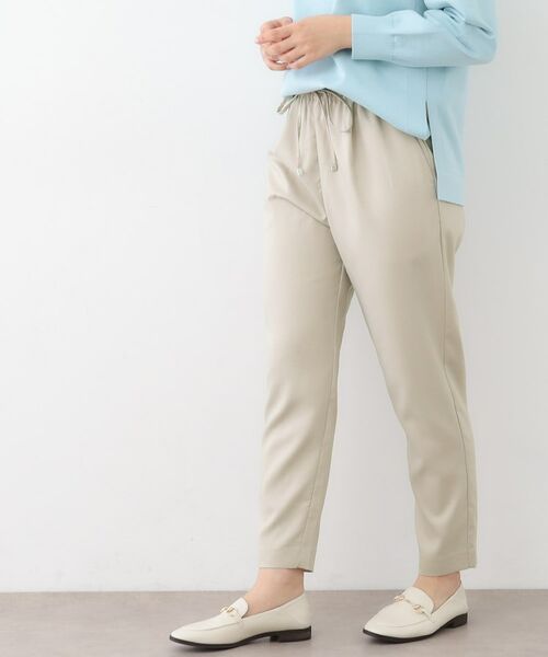 LAURA ASHLEY / ローラ アシュレイ ショート・ハーフ・半端丈パンツ | 【ウエストゴム／好評につきカラー追加！】クロップドパンツ | 詳細5