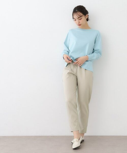 LAURA ASHLEY / ローラ アシュレイ ショート・ハーフ・半端丈パンツ | 【ウエストゴム／好評につきカラー追加！】クロップドパンツ | 詳細7