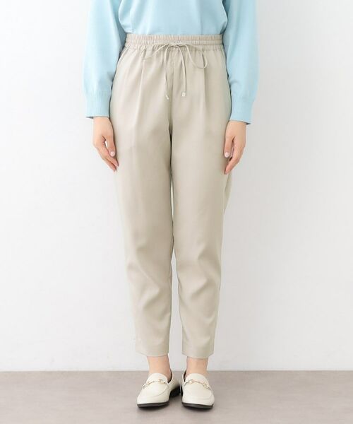 LAURA ASHLEY / ローラ アシュレイ ショート・ハーフ・半端丈パンツ | 【ウエストゴム／好評につきカラー追加！】クロップドパンツ | 詳細9